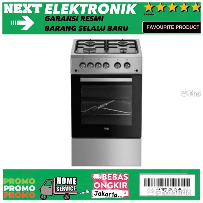 Beko Fsgt52110Gs Kompor Gas Oven Freestanding New Made Turkey