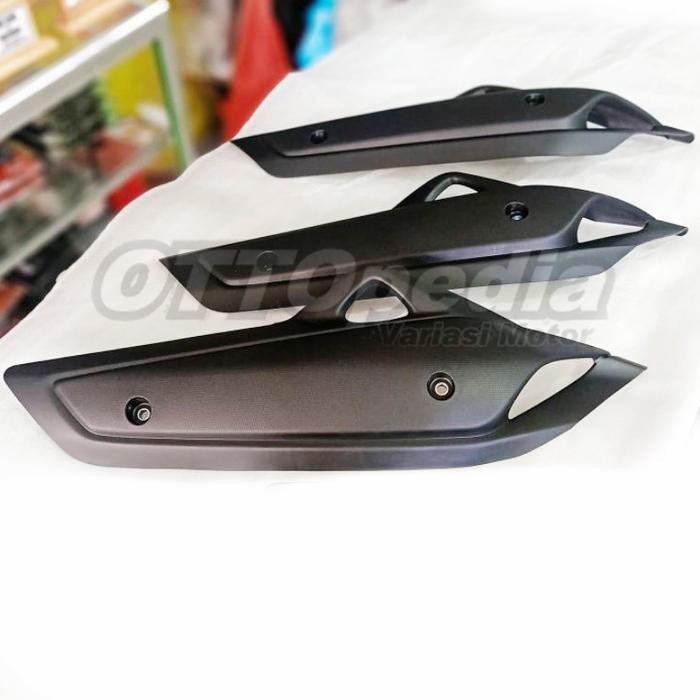 (TERLARIS) TAMENG COVER TUTUP KNALPOT POTONG CUSTOM LANCIP MODEL ORI YAMAHA NMAX (TERBAIK) (TERBARU)