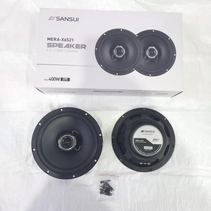 Grosir Speaker Coaxial Sansui Mera-X6521 6 Inch / Speaker Sansui