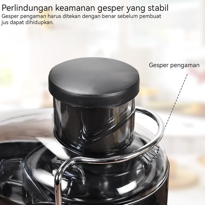 Juicer Extractor 800W-Slow Juicer 99% Fresh Fruit Juice Juicer Extractor Fruit Juicer Stainless