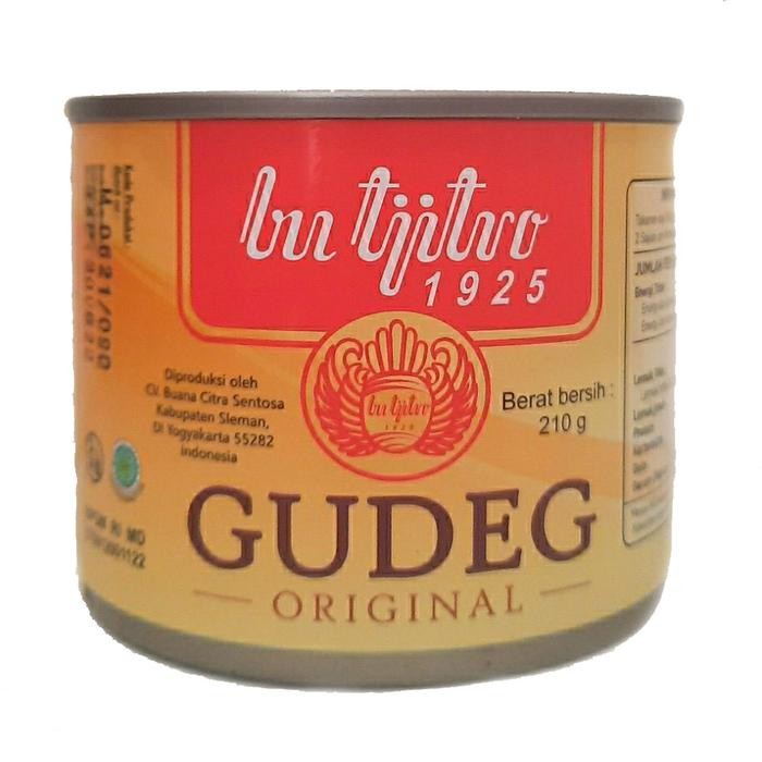 

Gudeg Kaleng Bu Tjitro Varian Komplet Original Paket Ekonomis Isi 2Pcs