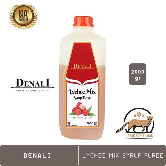 

Denali Fruit Mix Puree rasa Lychee 2 Kg