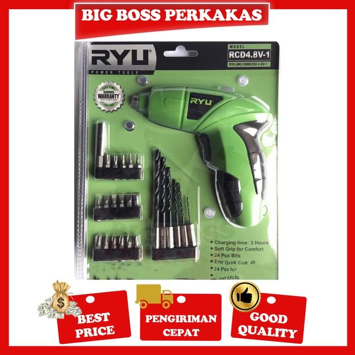 Hitachi Tools - Mesin Bor Obeng Baterai 4.8 V Cordless Screwdriver 4.8V-1