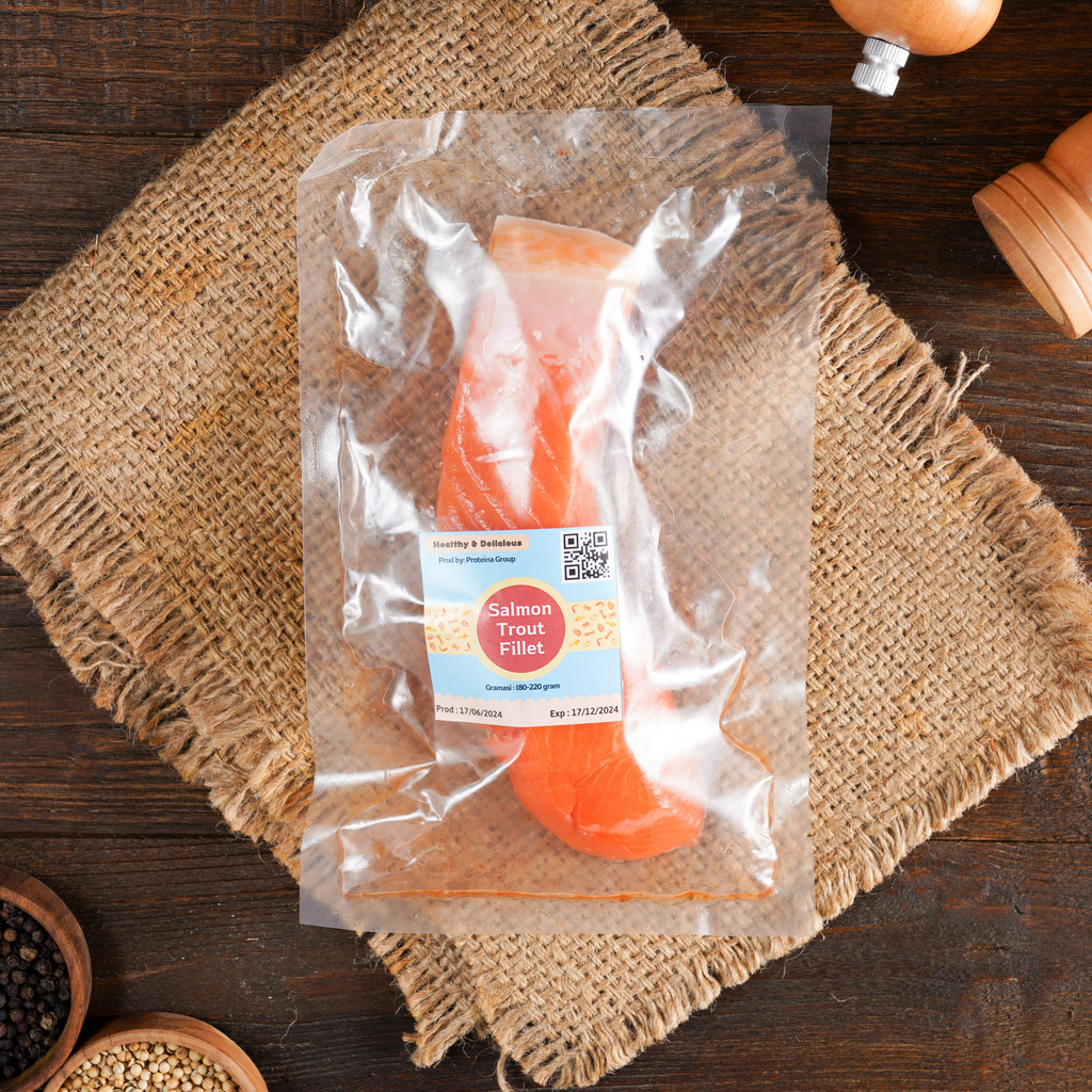 

Ikan Salmon Trout Fillet 200 gram