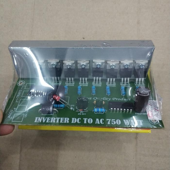 Kit Perubah Tegangan Aki Ke Listrik / Kit Perubah Arus Dc Ke Ac