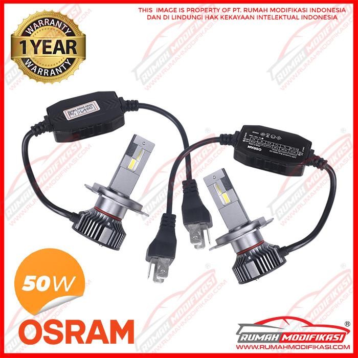 (TERLARIS) Lampu Mobil LED OSRAM LEDriving Premium H4 Hi/Lo 25W Bohlam (putih) (TERBAIK) (TERBARU)
