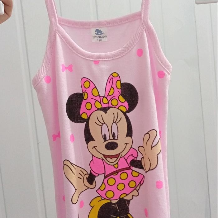 (Allthebest) Kaos Dalam Anak Perempuan 1 lusin /Singlet Anak Perempuan /Kaos Dalam Anak Motif