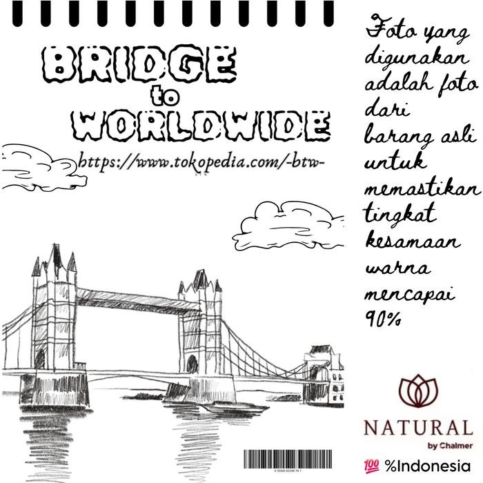 (Allthebest) KESET HANDUK CHALMER KESET KAKI HANDUK HOTEL NATURAL CHALMER 40x60CM