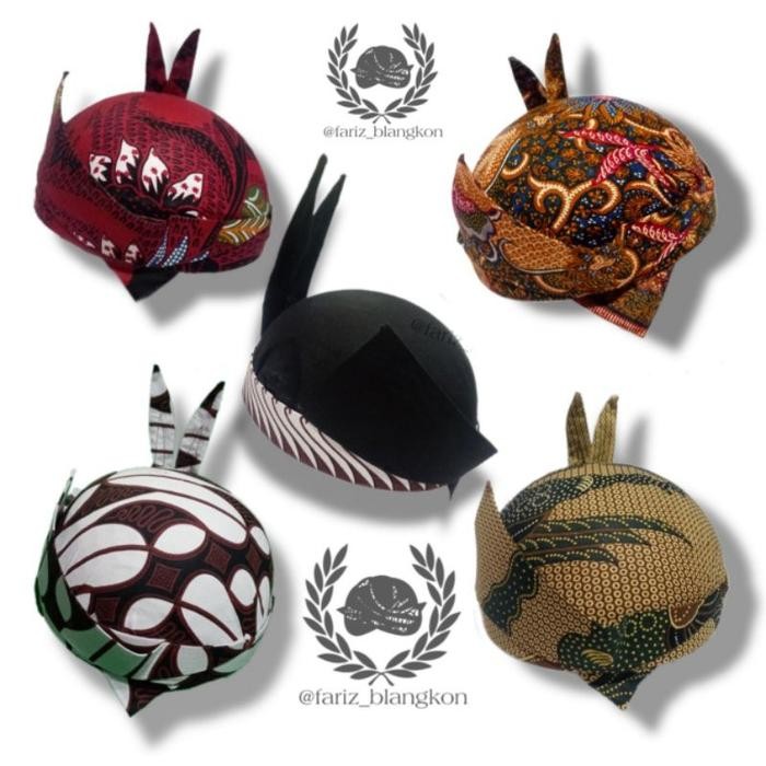 ASLI Udeng cak surabaya / blangkon surabaya / blangkon ra OKKe99 READY STOCK