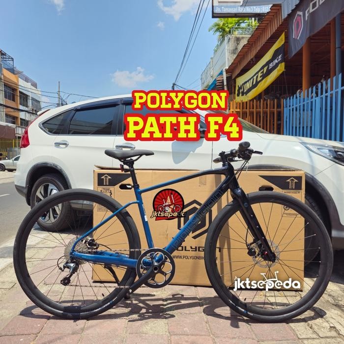 DISKON Sepeda Hybrid POLYGON PATH F4 READY STOCK