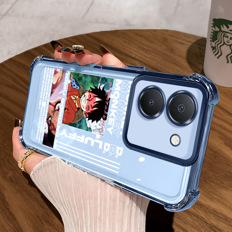 Casing Hp untuk VIVO Y36 4G Y36 5G Y27 5G Y27s Y77T Case Casing topi anyaman Cesing ponsel Black Pri