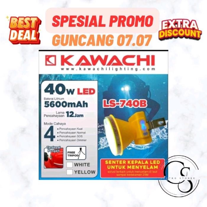 SENTER KEPALA SELAM KAWACHI 40 WATT 740B
