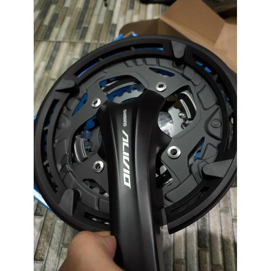 HIPE - CRANKSET CRANK SHIMANO ALIVIO T4060 3 SPEED 48T STOCK