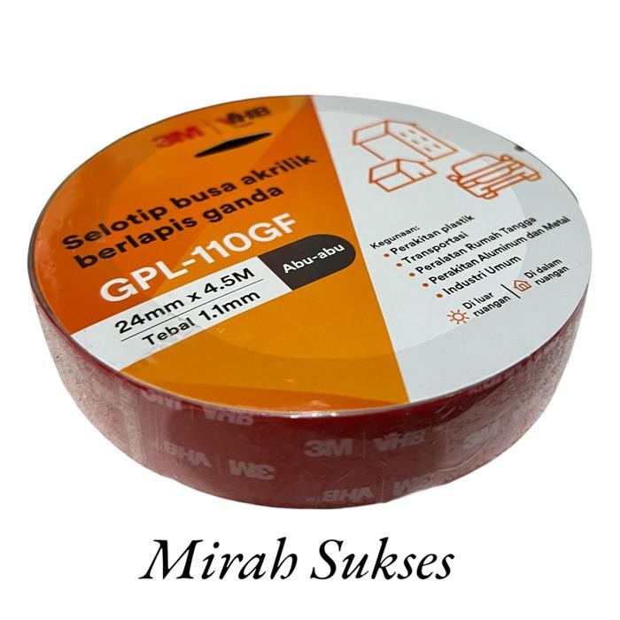 

3M VHB Double Tape Automotive 24MM x 4.5MM Lem Perekat