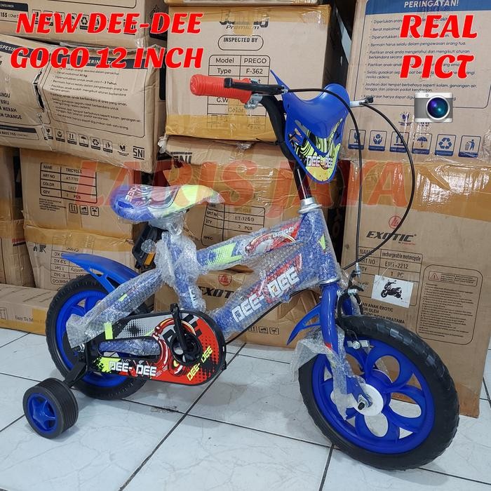 Sepeda Anak Bmx 12 Morison Ban Eva Racing