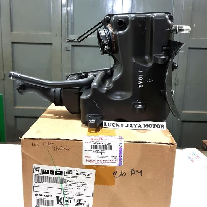 BOX RUMAH FILTER SARINGAN UDARA SKYDRIVE 125 KOMPLIT ASSY ORIGINAL