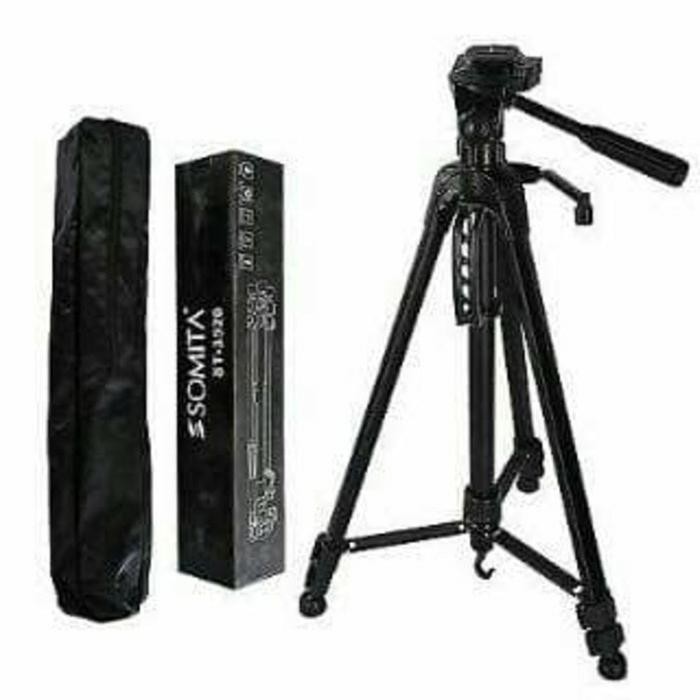 Tripod Somita ST-3520 for Kamera DSLR Mirrorless Handycam Penyangga Camera (TERBAIK) (TERBARU)