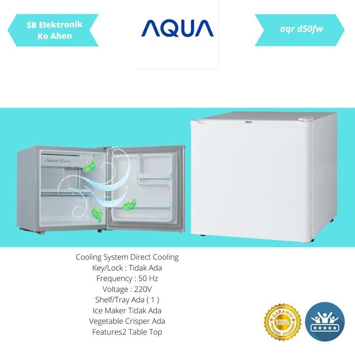 Aqua Sanyo Japan Ni Bar Aqrd50 Aqr D 50F Kulkas Portable 50 Liter