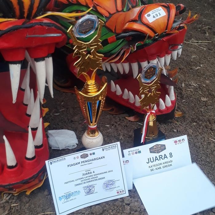 (Allthebest) Layangan Train Naga Fullset