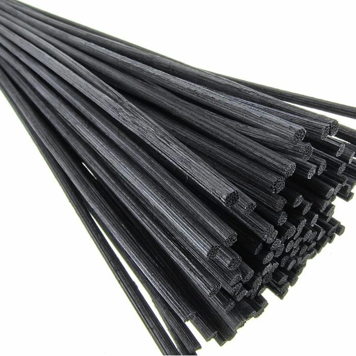(Allthebest) Stik Rotan Hitam Reed Diffuser Black Rattan Stick lurus