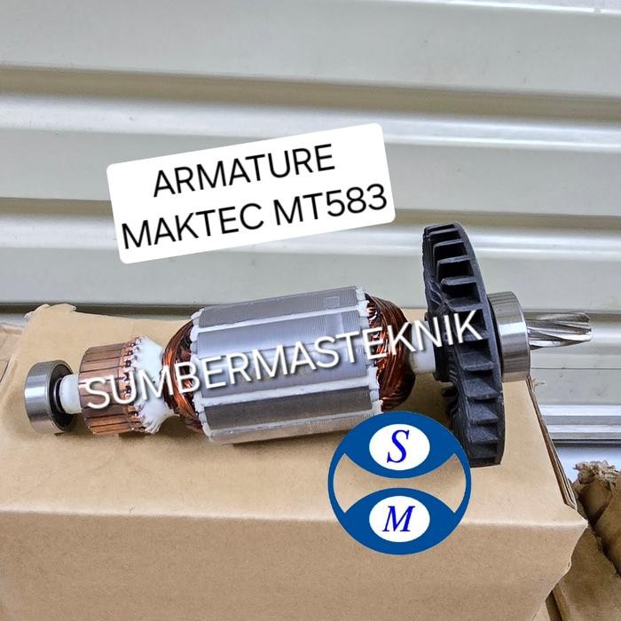 ANGKER MAKTEC MT583 ARMATURE MESIN POTONG 7" MAKTEC MT 583 LAZARO MURAH