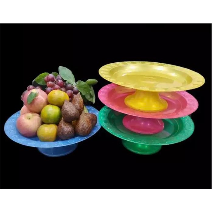 Tatakan Plastik Serbaguna / Tatakan Buah / Tatakan Kue / Tatakan Bosara *
