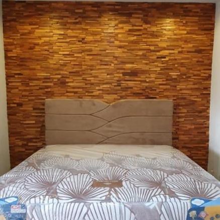 Wall Panel Jati - Wood Panel - Hiasan Dinding Kayu Jati Wallpanel *