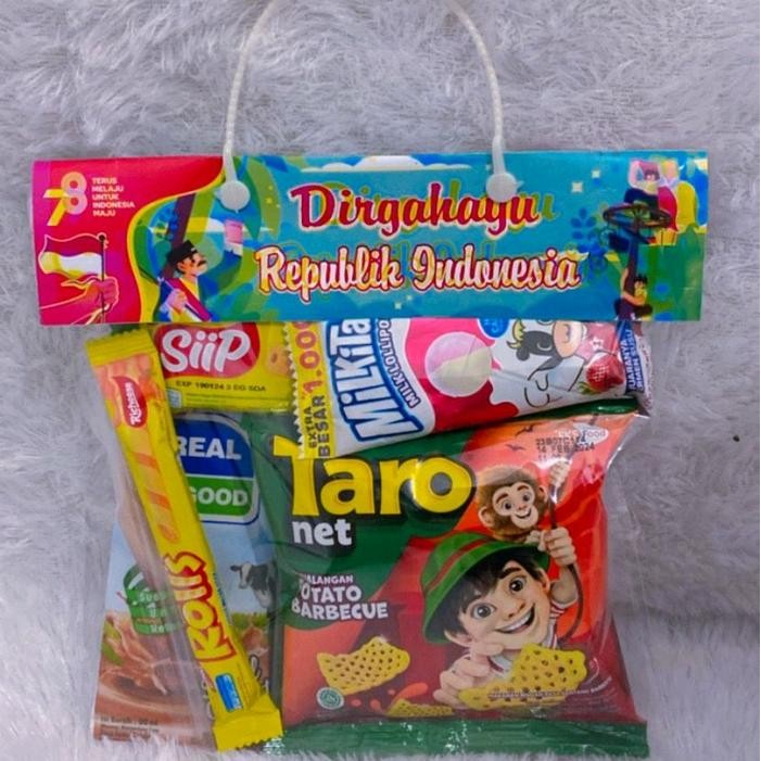 

(Allthebest) Paket Snack 17 Agustusan Bingikisan Komplit Murah - Gift