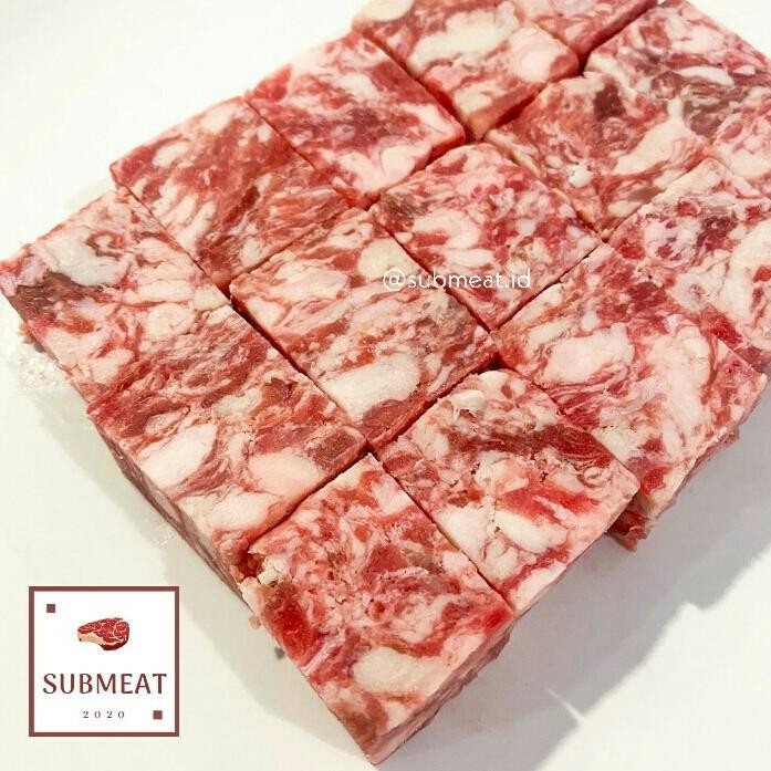 

(Allthebest) Saikoro Wagyu US Beef 500gr