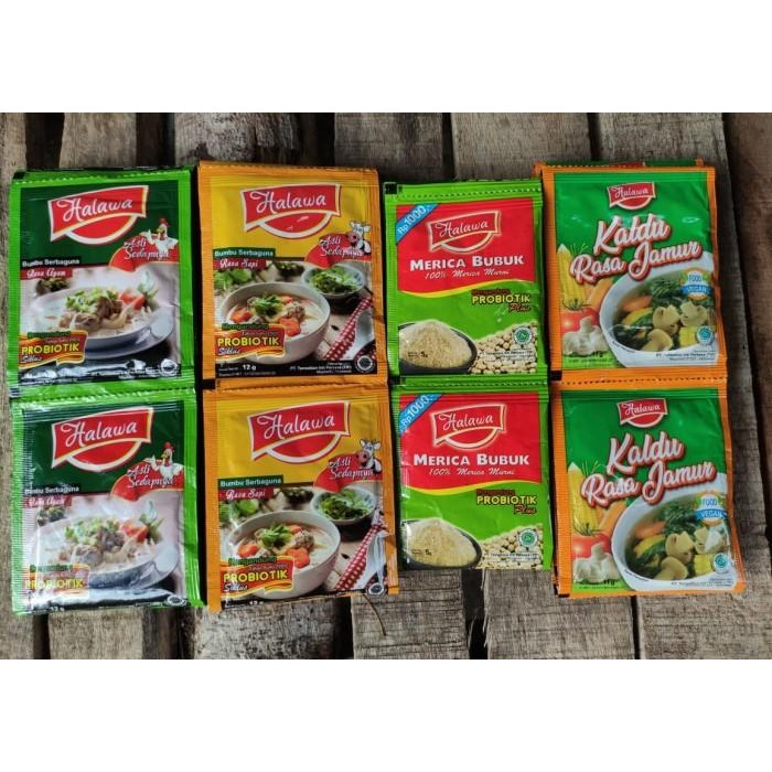 (Allthebest) Halawa Penyedap Rasa Organik Bumbu Halawa plus Probiotik
