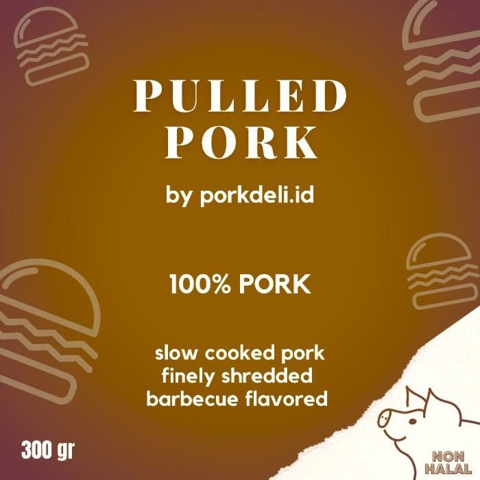 

(Allthebest) PULLED PORK 300gr Babi BBQ