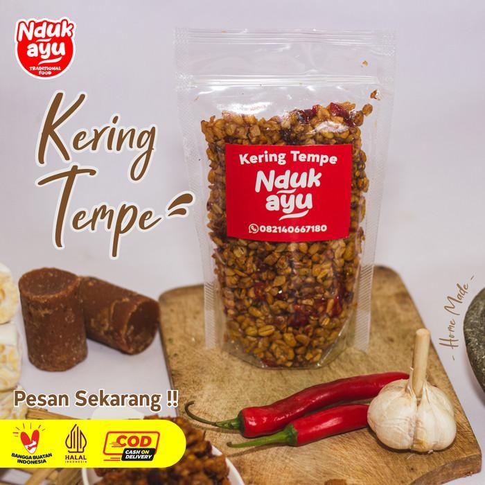 

(Allthebest) Kering Tempe Orek Tempe Pedas Manis Tanpa Bahan Pengawet Halal