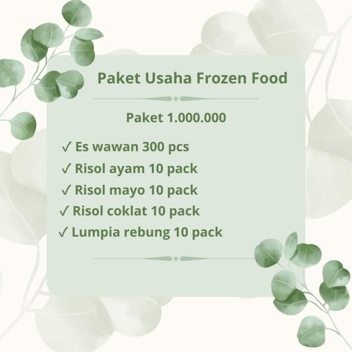 

(Allthebest) paket usaha frozen