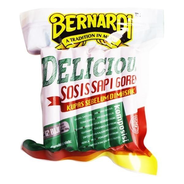 

(Allthebest) BERNARDI DELICIOUS SOSIS SAPI GORENG 12 BJ