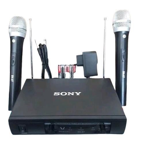 SONY SN-66 Mic Werles DoublSONY SN-e Mic SUARA MANTAP HARGA TERJANGKAU
