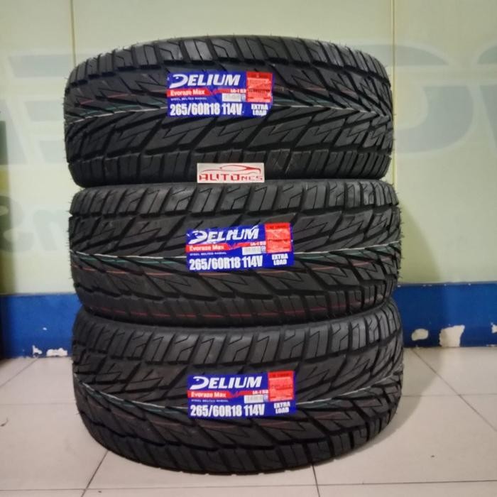 Ban Mobil 265/60 R18 DELIUM EVORAZE MAX PAJERO FORTUNER - 265/60 r18