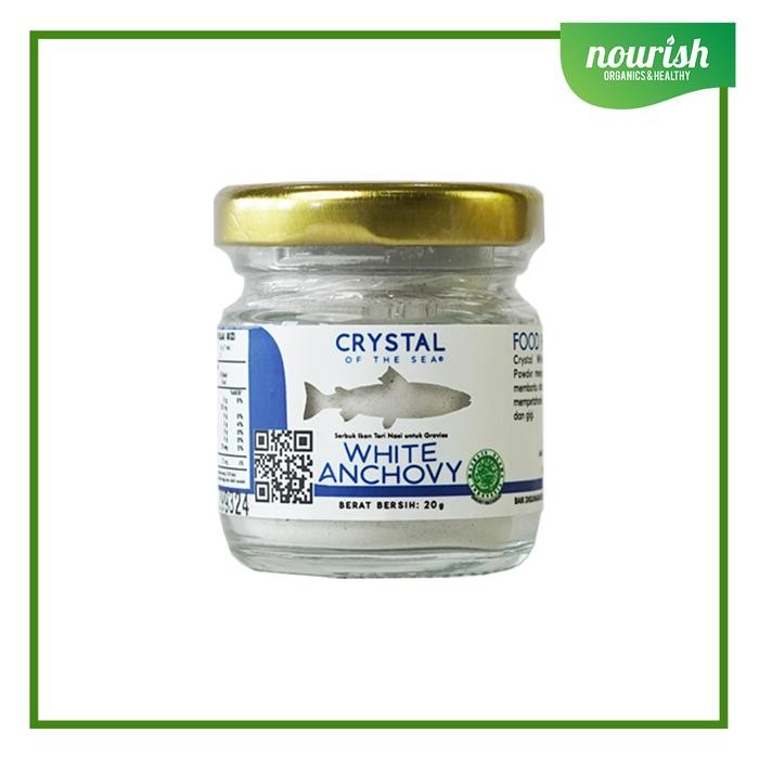 

Crystal Of The Sea, Anchovy Powder/ Bubuk Ikan Teri MPASI 20g