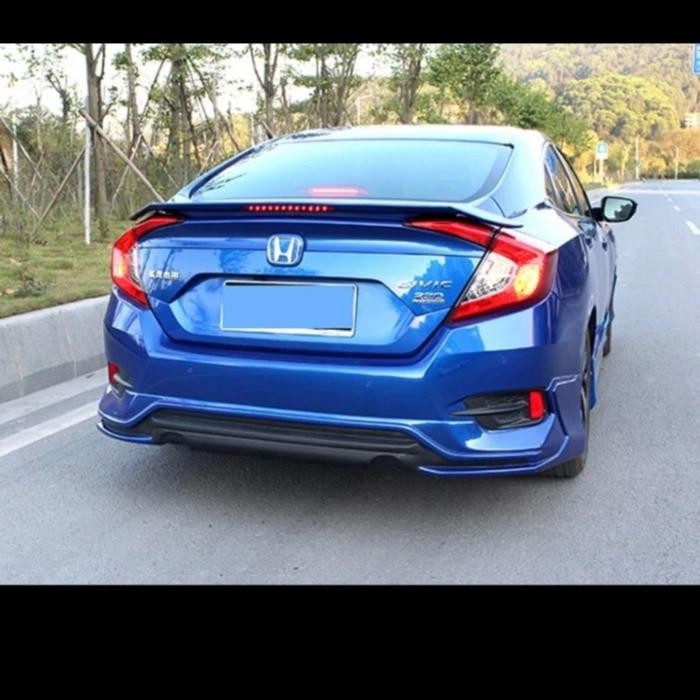 trunk spoiler wing spoiler civic turbo sedan Fc 2016-2021
