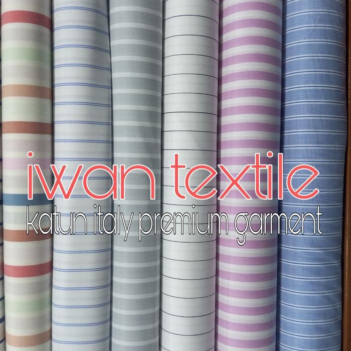 

KAIN KATUN MOTIF GARIS BAHAN KEMEJA PRIA WANITA COTTON ITALY PREMIUM KODE 822