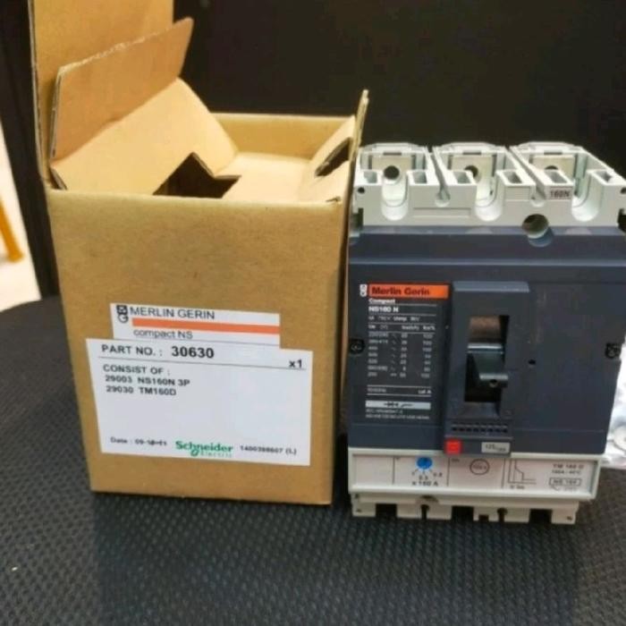 Mccb Merlin Gerin Ns160N 160A 3P