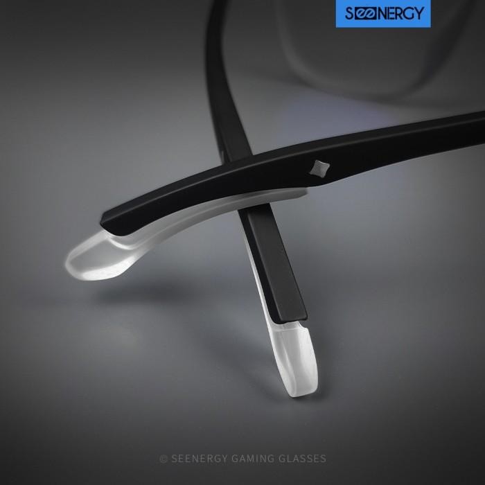 (Allthebest) SEENERGY Kacamata Gaming Zeus Midhnight Black