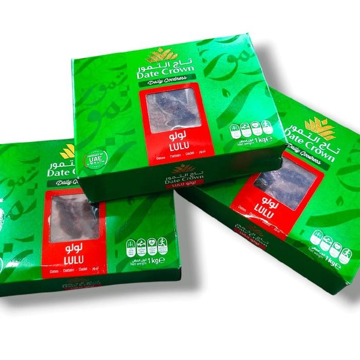 

ORIGINAL Kurma Date Crown Lulu 1kg READY STOCK