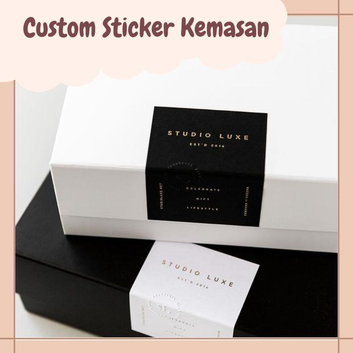 

cetak Sticker thank you Sticker segel produk custom