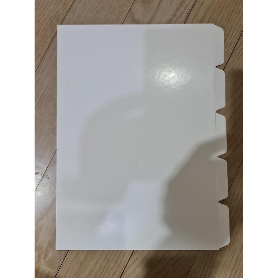 

Divider Pembatas Kartu Karton Putih 5 Kuping/Lembar Ukuran Quarto A4