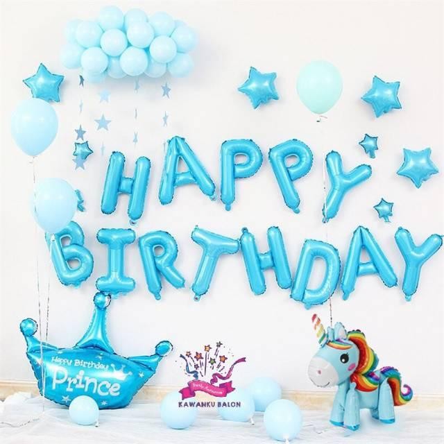 

Terlaris UNICORN 3D BALON BIRTHDAY DEKORASI SET/BALON FOIL UNICORN SALE