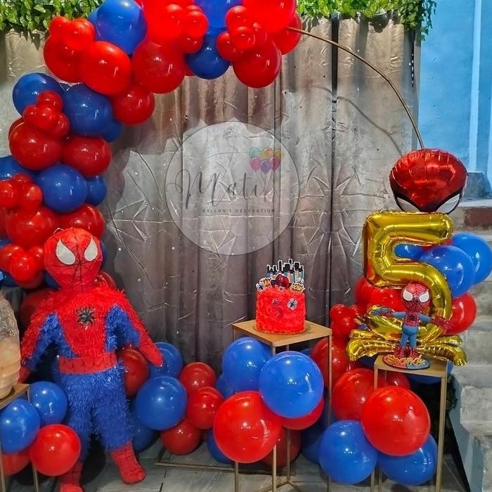 

Terlaris Paket Dekorasi Balon Ulang Tahun Anak Spiderman Jumbo Happy Birthday SALE