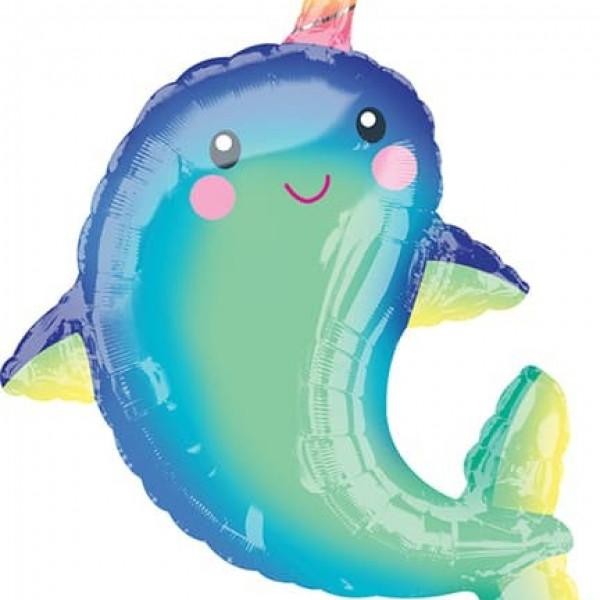 

Terlaris Happy Narwhal Anagram Balloon Balon Tema Ikan Laut Under The Sea SALE