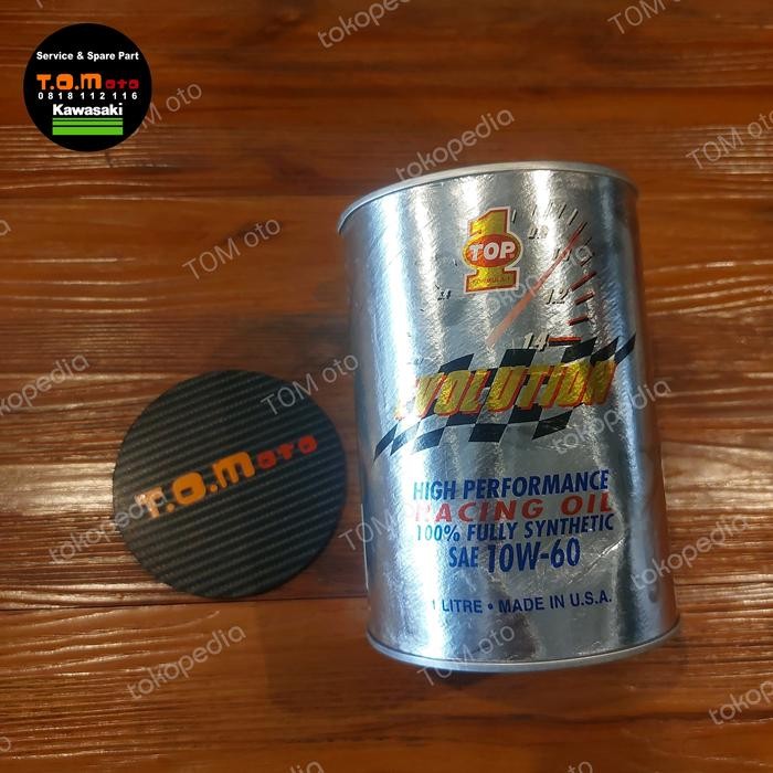TOP 1 EVOLUTION RACING OIL 100% FULLY SYNTHETIC SAE 10W-60 MADE IN USA