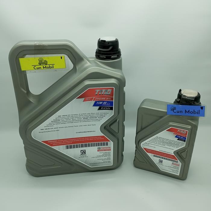 Oli mesin Toyota TMO 15W-40 CI 4 Diesel 4 LOli mesin Toyota TMO 15W-40