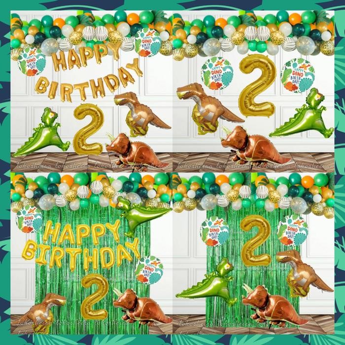 

Terlaris Paket Balon Dekorasi Ulang Tahun Anak Dinosaurus Balon Dinosaurus Mini SALE